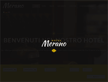 Tablet Screenshot of hotelmeranogrado.it